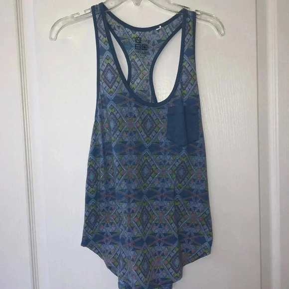 Patterned Razorback Tank - Picture 1 of 2